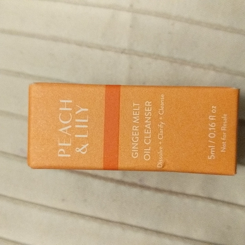 Ginger melt oil cleanser